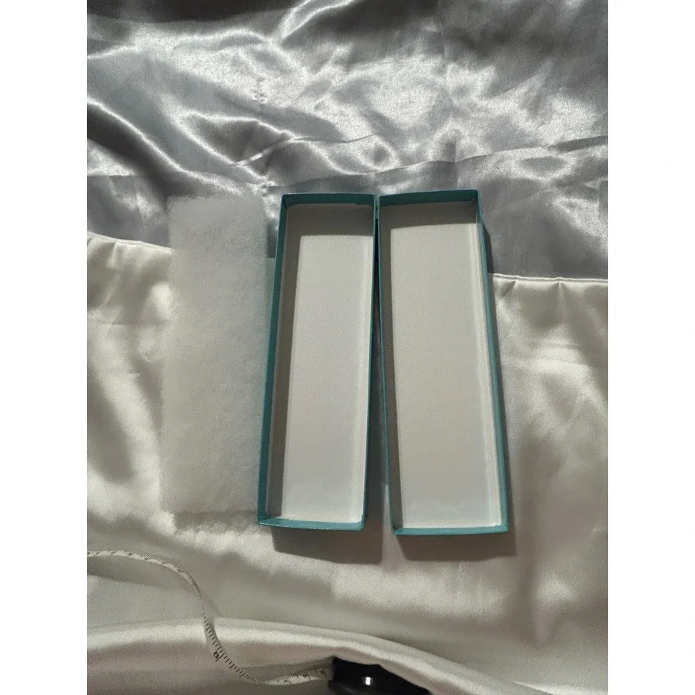 Tiffany & Co Blue Jewelry Box Rectangular Necklace Bracelet Gift Box 7 Inch